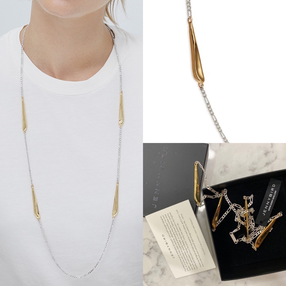Jenny bird Sila Necklace NWT- Two-Tone JB1033-TT